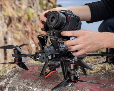 Canon EOS R5 on drone