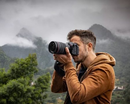 Canon EOS R5 C in action