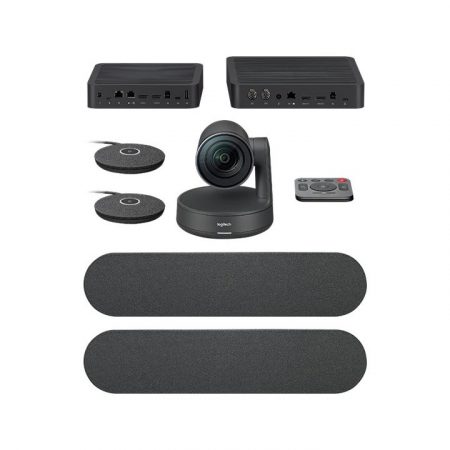 Komplett konferenssystem Logitech Rally Plus med Ultra-HD kamera