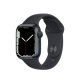Apple Watch 7 Aluminiumboett midnatt • Sportband