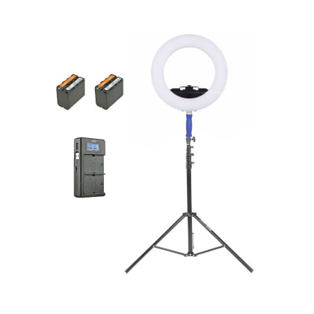 LedGo LED-ringlight LG-R320C Bi-Color location kit