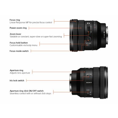 Sony FE PZ 16-35mm f/4 G objektiv