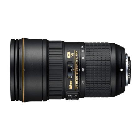 AF-S Nikkor 24-70mm f2,8E ED VR side