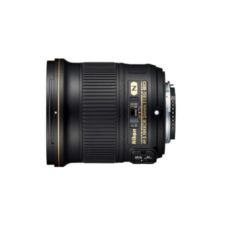 AF-S Nikkor 24mm 1,8G ED side
