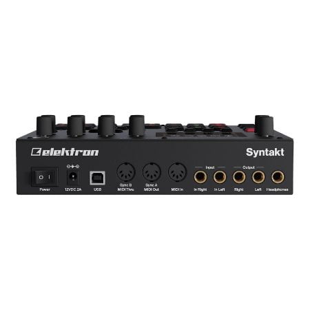 Elektron Syntakt rear