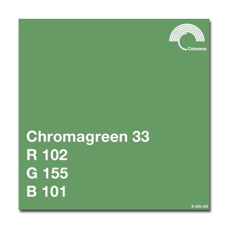 Colorama 2,72 x 11m Green screen image