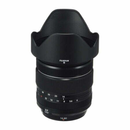 Fujinon XF 16-80mm side