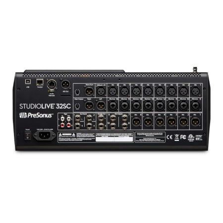 Presonus StudioLive 32SC Baksida