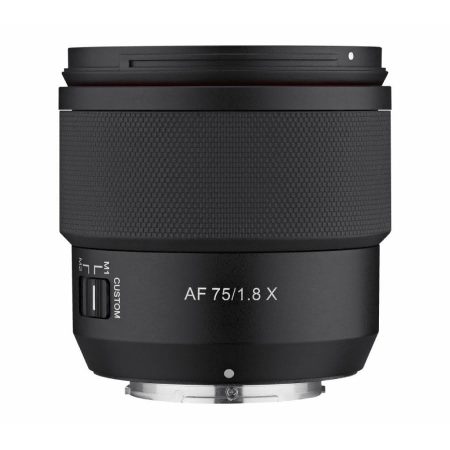 Samyang AF 75mm side